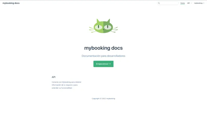 Mybooking docs (VuePress)